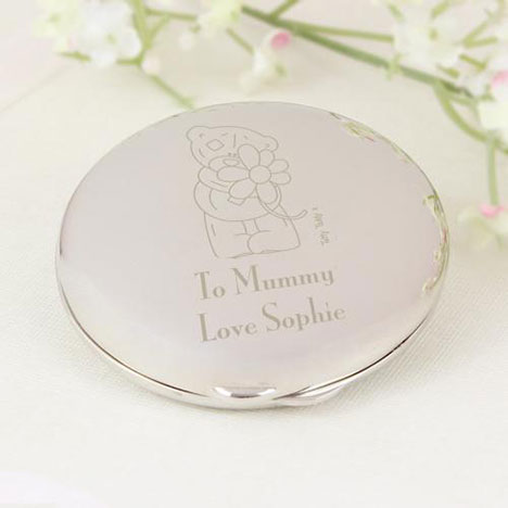 Personalised Me to You Bear Flower Compact Mirror Extra Image 2